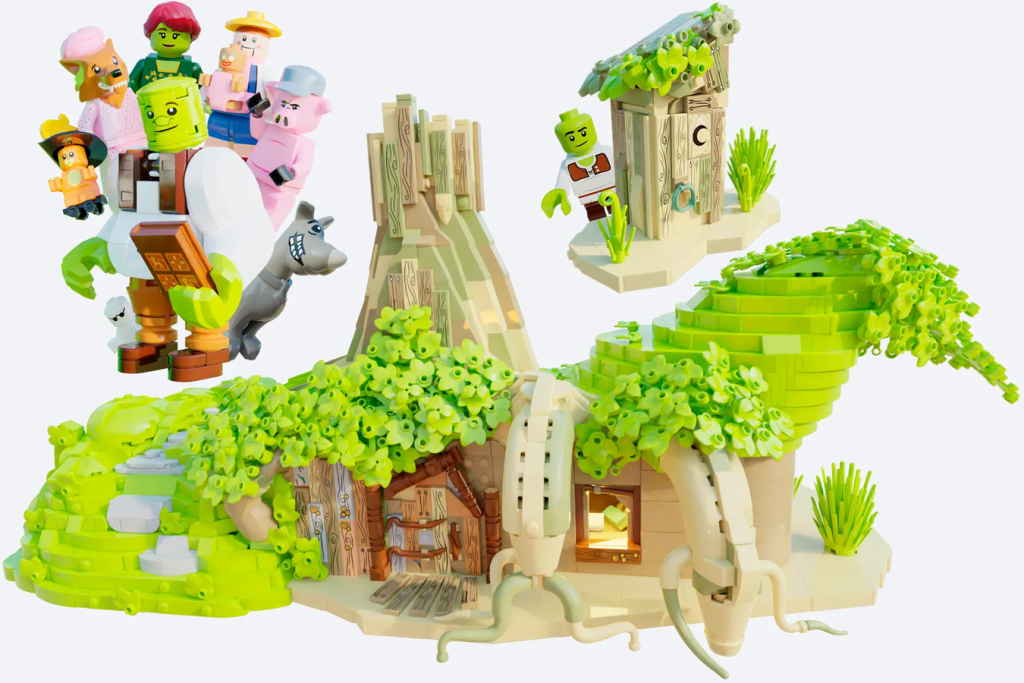LEGO Ideas Dreamworks Shrek Swamp 1 1024x683