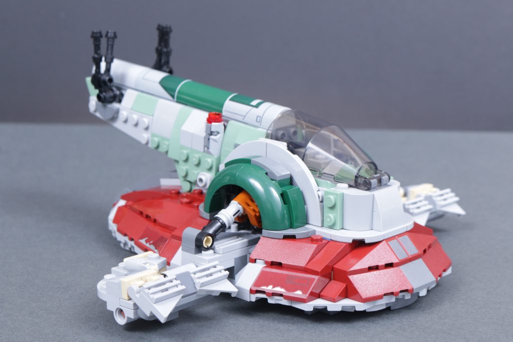 LEGO Star Wars 75433 Jango Fetts Starship 75312 Boba Fetts Starship comparison 8 1024x683