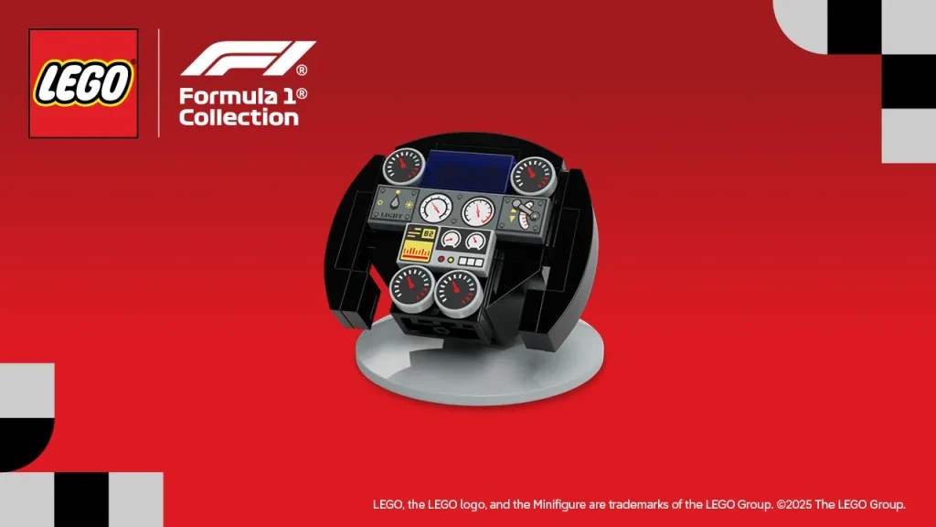 LEGO Formula 1 Racing Steering Wheel make and take 1024x576