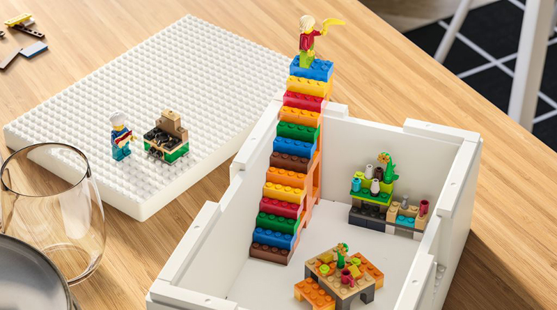 IKEA launches LEGO BYGGLEK boxes today