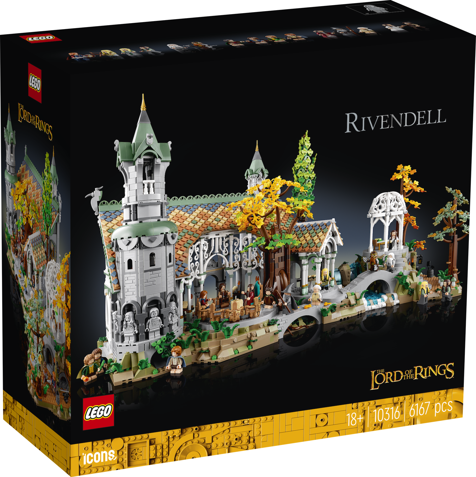 LEGO Icons 10316 The Lord of the Rings Rivendell 1