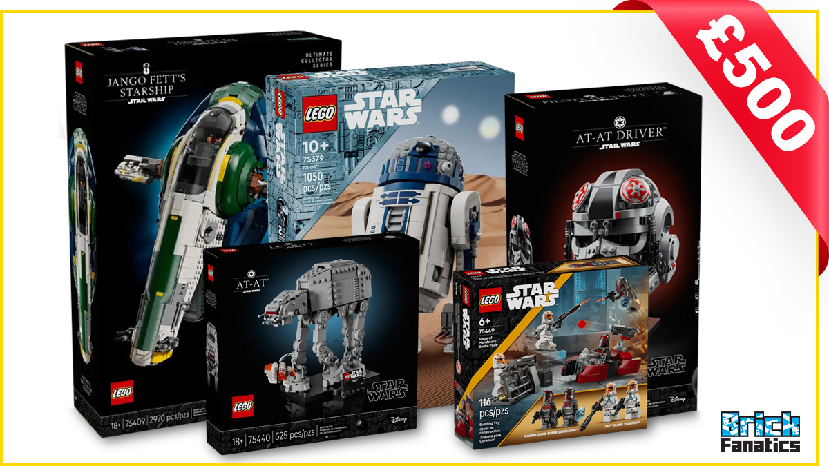 500 Star Wars LEGO set bundle