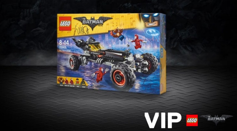 One week left to win LEGO Batmobile signed by Will Arnett