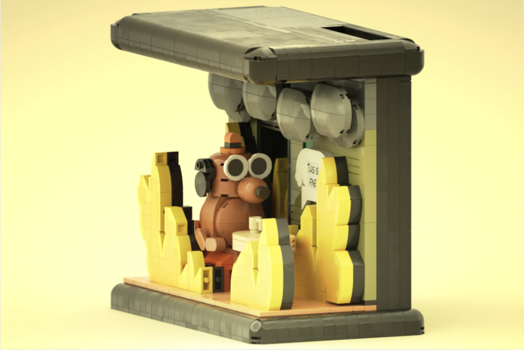 LEGO Ideas This is Fine 2 1024x683