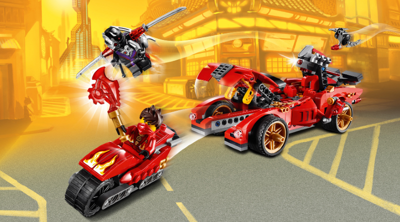 The Legacy of LEGO NINJAGO sets: 70727 X-1 Ninja Charger