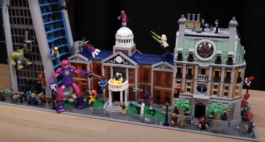 Solid Brix Studios LEGO 76294 X Mansion scale 4 1024x549