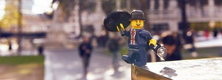 Meet Lester, London LEGO Store mascot