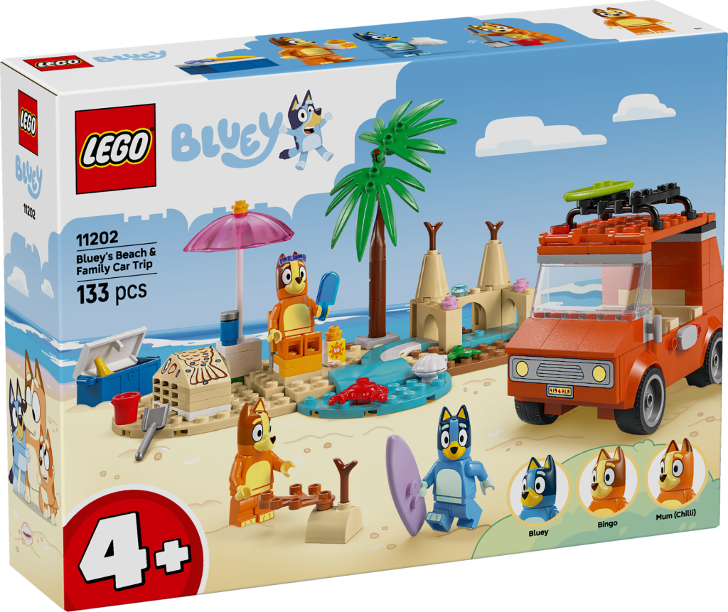 LEGO Bluey 11202 Blueys Beach Family Car Trip 1 1024x861